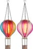 2er Set LED Solarleuchte, Heißluftballon, Feuer Effekt, H Produktbild-Vorschau 1