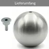 Kugelbrunnen aus matt gebürstetem Edelstahl D: 38 cm – Produktbild-Vorschau 9