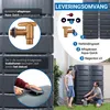 4rain SLIM wandtank SET 1000 L graphite grey, 2 x SLIM 500 Productafbeelding-voorbeeld 4