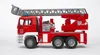 A toy fire engine with a ladder is shown against a white background. Náhled obrázku produktu