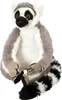 A plush toy lemur is sitting on a white background. Produktbild-Vorschau