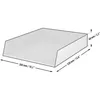 RÖSSLER Ablagekorb schwarz stapelbar schwarz 260x60x320mm Produktbild-Vorschau 3