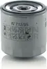 A close-up studio shot of a car oil filter. Podgląd zdjęcia produktu