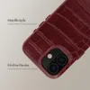 Custodia posteriore Selencia Croco con MagSafe per Apple Anteprima dell’immagine prodotto 7