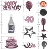 Oblique Unique Konfetti 40. Geburtstag Jubiläum Zahl 40 Produktbild-Vorschau 2