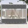 Topchances Transparent PVC Plane mit Ösen Trennvorhänge, Produktbild-Vorschau 2