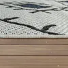 In- & Outdoor Teppich Flachgewebe Geometrisch Abstrakt Produktbild-Vorschau 2