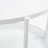 Salontafel 'Jäller', metalen ovaal, met rattan-look, 66 x Productafbeelding-voorbeeld 7
