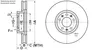 2x ATE Bremsscheibe 24.0128-0269.1 für OPEL GRANDLAND X Produktbild-Vorschau 6