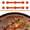 Magnete für Airfryer Backpapier, 4PCS, Magnetische Silikon Produktbild-Vorschau 5