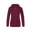 JAKO Damen Kapuzenjacke Organic, Farbe:maroon, Größe:40 Produktbild-Vorschau 1