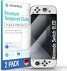 2x Schutzglas Panzerfolie Klar für Nintendo Switch OLED Produktbild-Vorschau 1