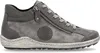 A single gray women's boot is shown against a white background. Produktbild-Vorschau