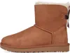A single brown Ugg boot with a bow on the back, shown from the side on a white background. Produktbild-Vorschau