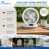 LIFETIME AIR Mini ventilátor USB, 1200 mAh batéria – stolný Náhľad obrázku produktu 3