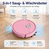 Kleiner Saugroboter, pink, bis 40 Min Reinigung, Produktbild-Vorschau 6