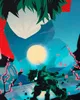 style3 Midoriya Izuku Herren T-Shirt superhero japan acade Produktbild-Vorschau 2