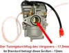 Sport VERGASER 17,5mm E-Choke für DERBI Vamos bisBj.2002 Produktbild-Vorschau 1