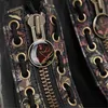 Scarpe Dr Martens Decayed Roses Classic Tumbled Nappa, Anteprima dell’immagine prodotto 5