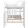 Merax Etagenbett Hochbett 140x200cm mit abnehmbarem Produktbild-Vorschau 9