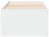 vidaXL Tagesbett mit Schubladen ohne Matratze Weiß 100x200 Produktbild-Vorschau 5