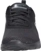 A close-up front view of a black Skechers sneaker. Podgląd zdjęcia produktu