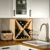 KADAX Weinregal aus Holz, 52 x 25.5 x 52 cm, Natürlich, 1 Produktbild-Vorschau 14