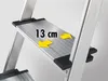 Hliníkový bezpečnostní žebřík Hailo L80 ComfortLine 3 Náhled obrázku produktu 31