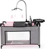 Multibed per bambole fino a 46 cm grigio con unicorno Anteprima dell’immagine prodotto 4