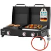 Skandika Plancha Grill Eldur 3-Brenner Plus | Grillplatte Produktbild-Vorschau 1