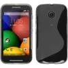 PhoneNatic Case kompatibel mit Motorola Moto E - grau Produktbild-Vorschau 1