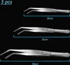 Pinze da cucina in acciaio inox per verdure e carne, set di Anteprima dell’immagine prodotto 2