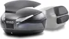 Bauletto moto SHAD SH48 dark grey 48L con schienalino e Anteprima dell’immagine prodotto 1