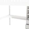 Letti a soppalco AIORBER, 140x200 cm, con 3 cassetti, vano Anteprima dell’immagine prodotto 9