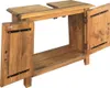 Mobile bagno in pino massiccio 70x32x63 cm Anteprima dell’immagine prodotto 3