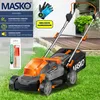 MASKO® Akku Rasenmäher ECO-X10 inkl. 1 oder 2 Akkus Li-Ion Produktbild-Vorschau 3