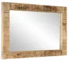 vidaXL Lustro 70x50 cm lite drewno mango i szkło Podgląd zdjęcia produktu 11