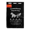 Hypafol Hundekotbeutel Schwarz | 1.000 Beutel | HDPE | 20 x Produktbild-Vorschau 1