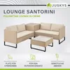 Juskys Polyrattan Lounge Santorini - Sitzecke mit Produktbild-Vorschau 2