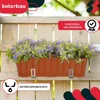 KOTARBAU® 4er Set Blumenkasten Blumentopf für Balkon 50 x Produktbild-Vorschau 2