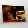 Bilder auf glas - Frühstück Schokolade Kaffee Bohnen - Produktbild-Vorschau 4