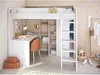 Parisot Lit surélevé avec bureau et armoire intégrés - Voir les images du produit 27