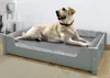 s Haustierbett, Tierbett 100x60 cm, Kiefer grau Produktbild-Vorschau 1