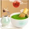 Set Matcha "Shiro" con ciotola, frustino e supporto – set Anteprima dell’immagine prodotto 1