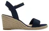 Tamaris Damen Sandalette mit Keilabsatz im Espadrille Produktbild-Vorschau 5