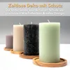 Houten kaarsenhouder set, 2-delig, gemaakt van acaciahout Productafbeelding-voorbeeld 4