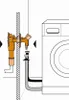 HAAS Wandeinbau-Waschgeräte-Siphon waagrecht  mit Produktbild-Vorschau 4