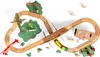 Bigjigs Monstereisenbahn-Set aus Holz, 50-teilig. Produktbild-Vorschau 3