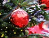 Bruchfeste Outdoor XL Weihnachtskugel Christmas Red rot Ø Produktbild-Vorschau 5