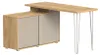 Rohový stôl Vicco Notivo Kašmír 135 x 55 cm s kartotékou, Náhľad obrázku produktu 1